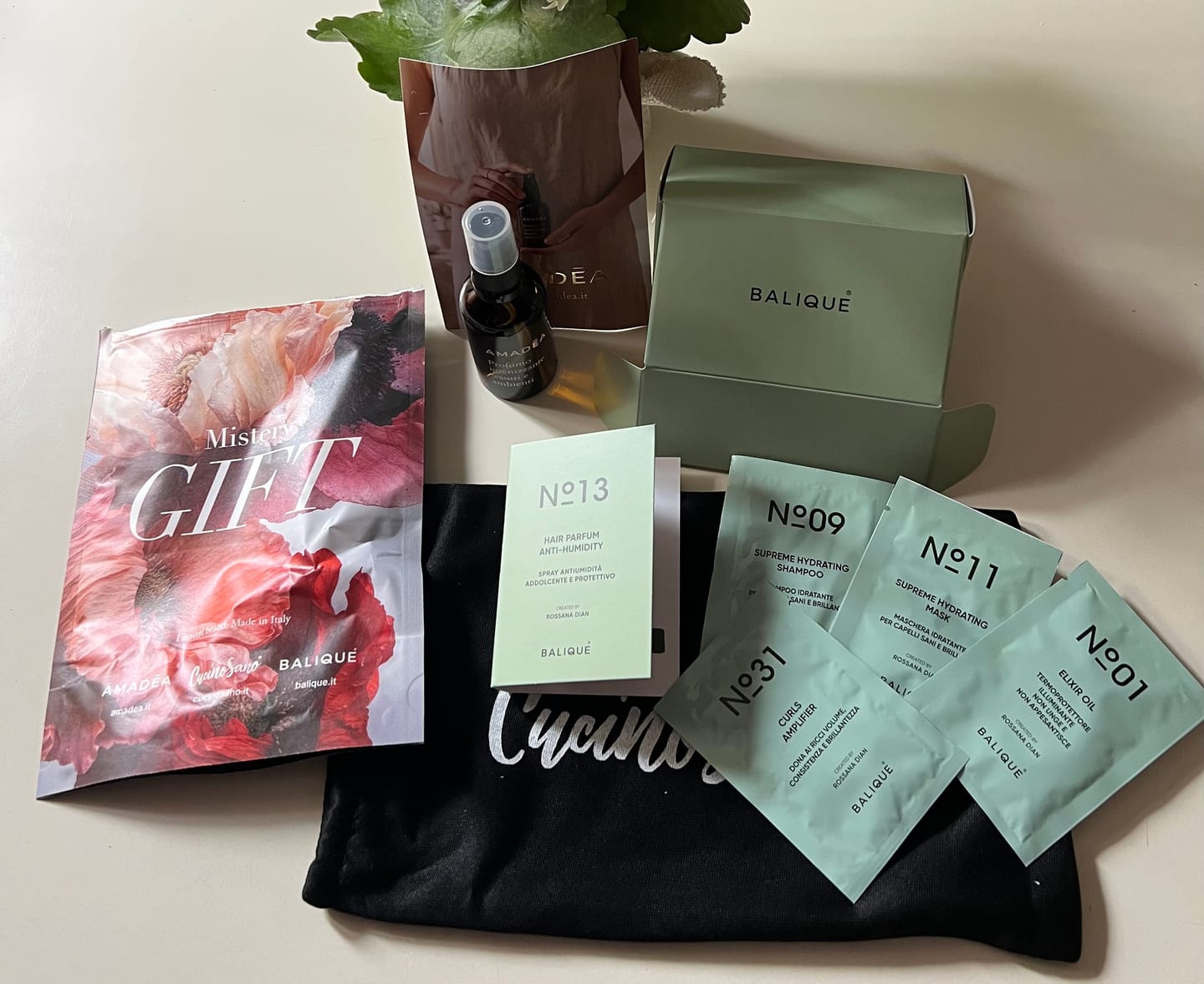 Customer photo review of 🎁 GIFT - Profumo igienizzante tessuti e ambienti 50ml AMADĒA (100% off)