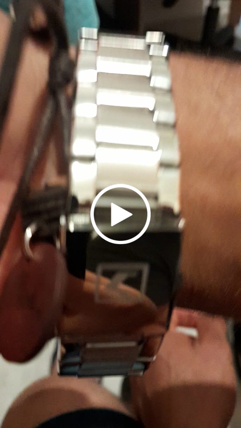 Customer video review of Curren Madrid® orologio uomo acciaio