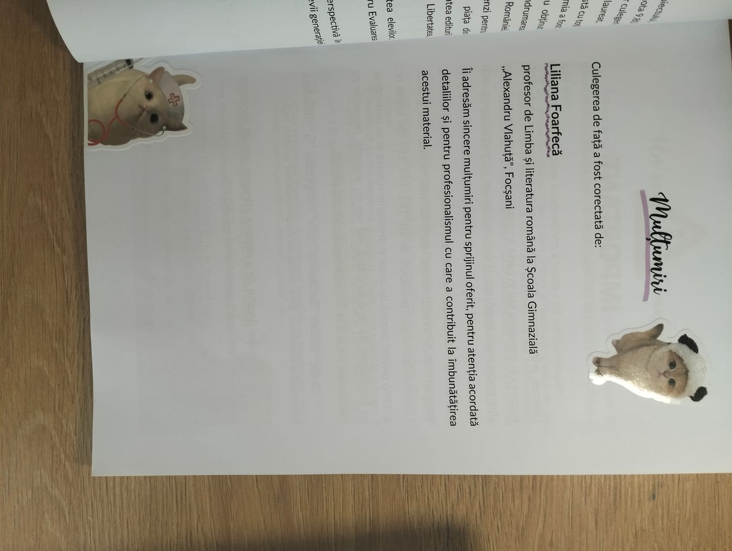 Customer photo review of Carte Română Evaluare Națională - Bacademia (Toată Materia V-VIII: Gramatică și Literatură)