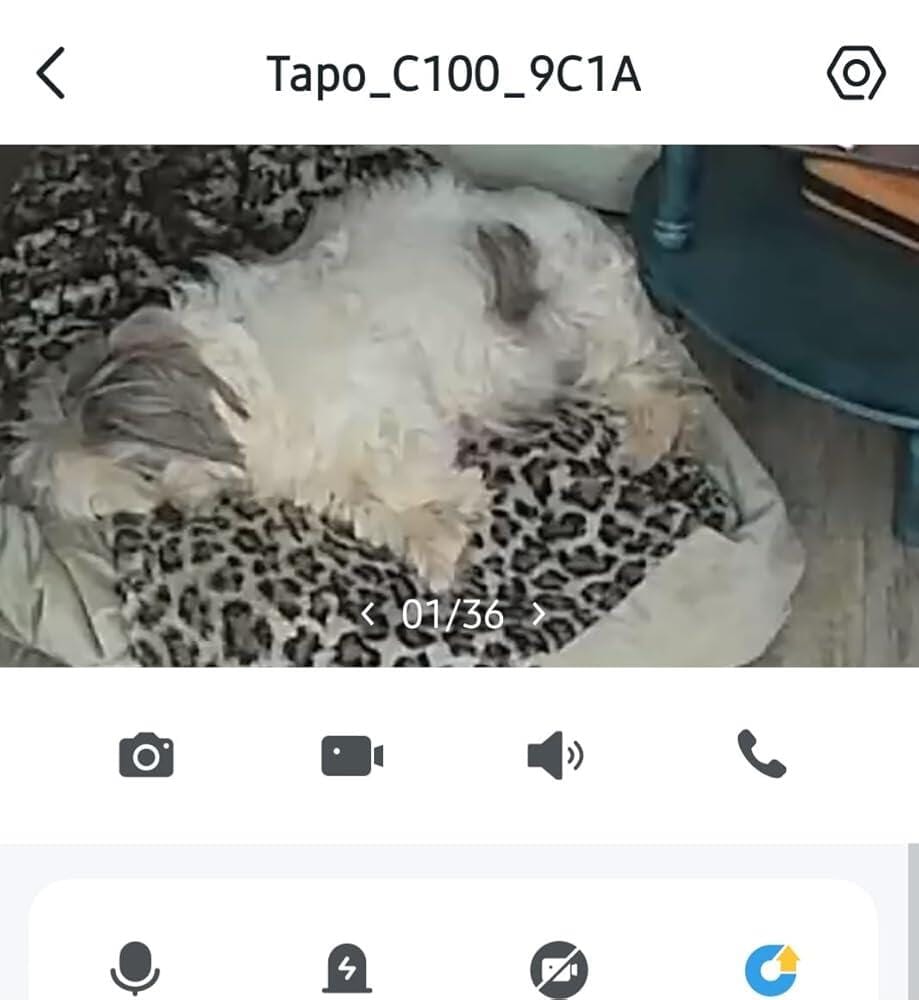 Customer photo review of Mini WiFi Security Camera with Night Vision – 1080P HD Wireless Nanny Cam
