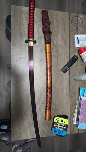 Customer photo review of Custom Katana