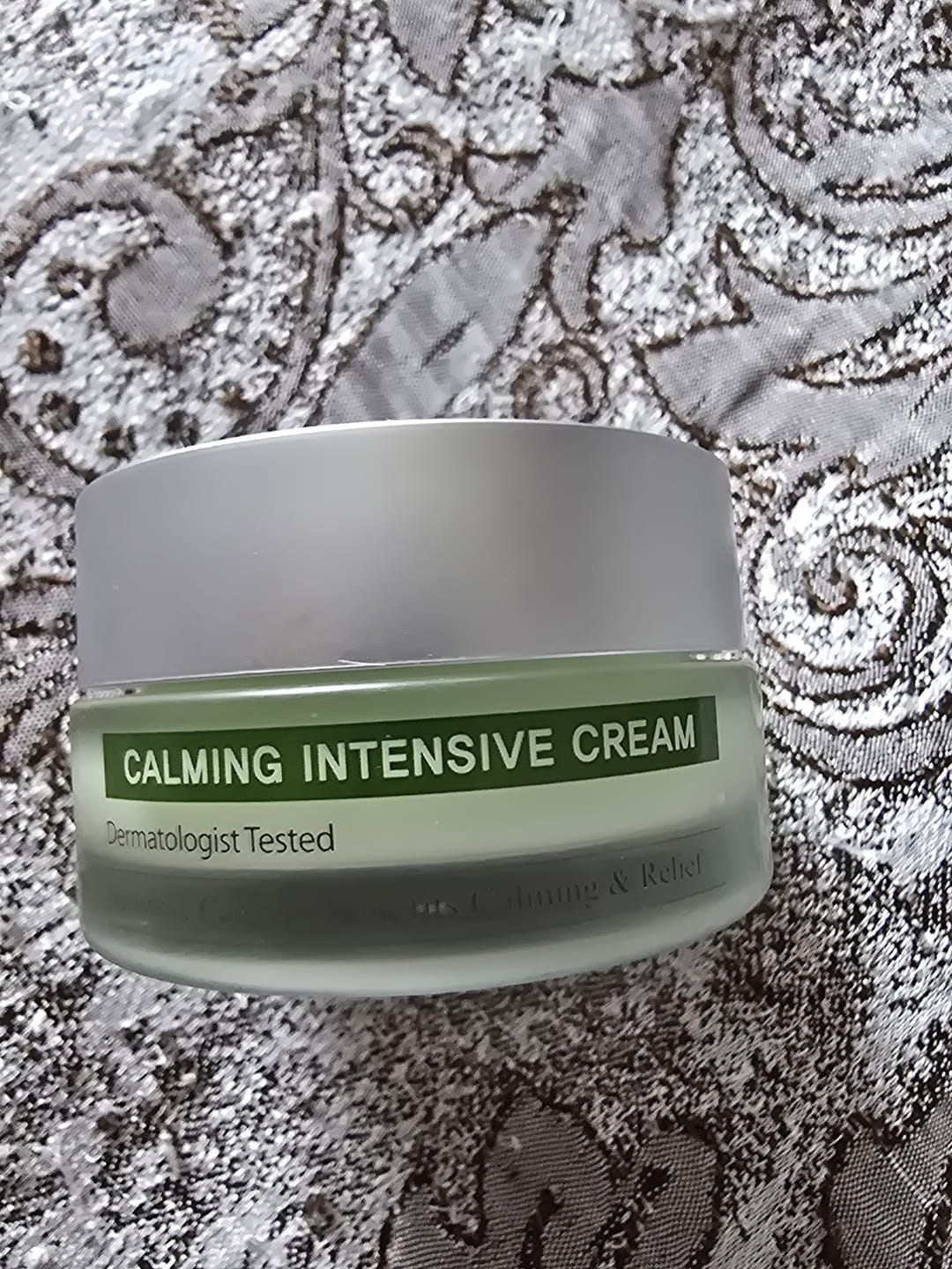 Customer photo review of CUSKIN intensyviai raminantis veido kremas su vitaminu K, 30ml