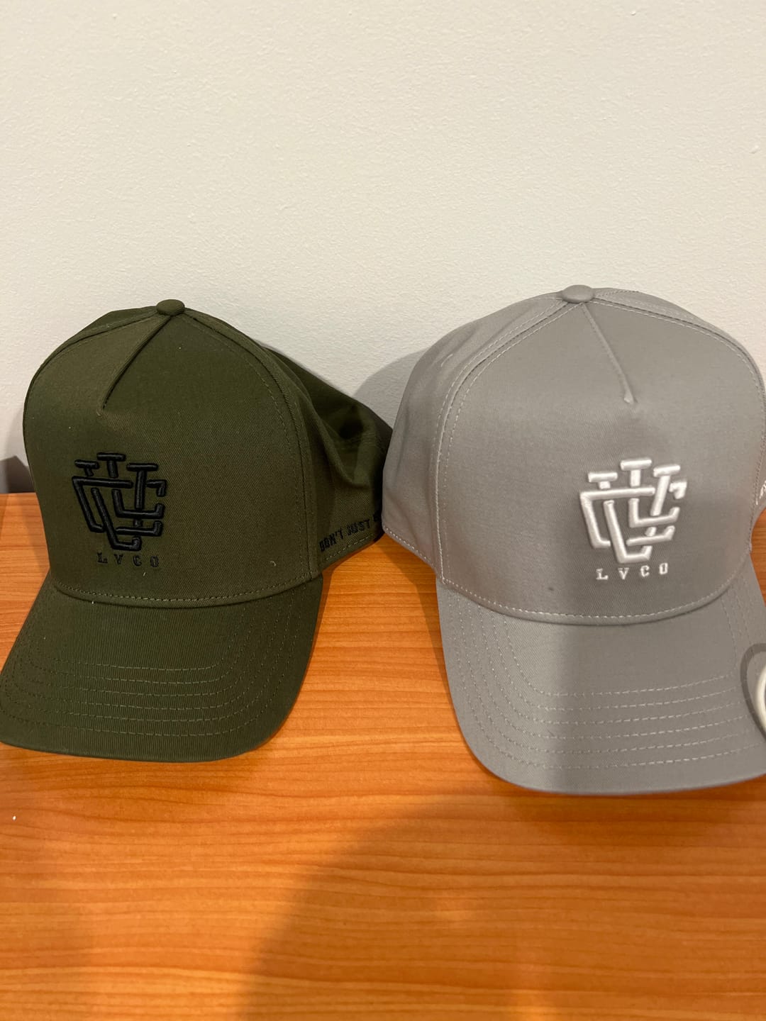 Customer photo review of DEEP FIT LVCO "Khaki Green/Black" A-Frame Snapback