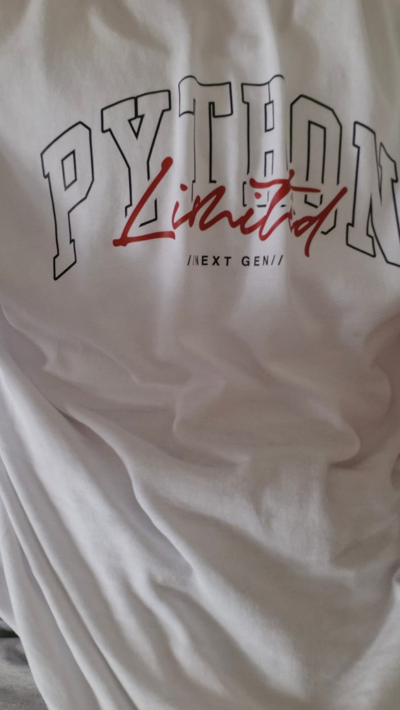 Customer photo review of PYTHON NEXT GEN GRAPHIC T SHIRT Classic Fit T Shirt