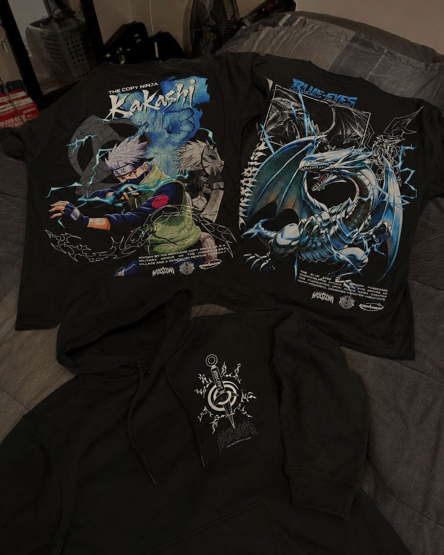 Customer photo review of Yu Gi Oh! | Blue-Eyes White Dragon Heavyweight T-Shirt