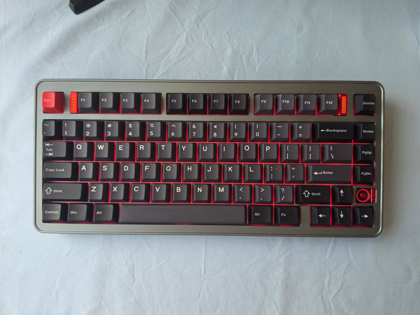 Customer photo review of Evoworks - Evo75 Wireless Mechanical Keyboard (ANSI)