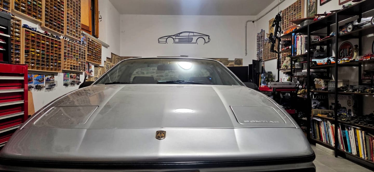 Customer photo review of Testarossa Detailed Silhouette Metal Wall Art