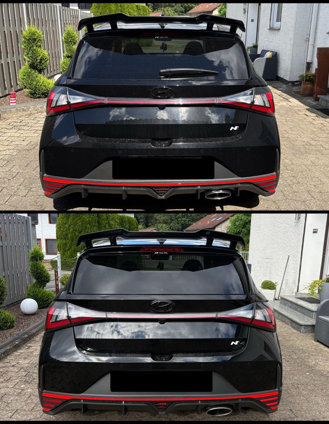 Customer photo review of Heckwischer Echtglas Stopfen | Hyundai