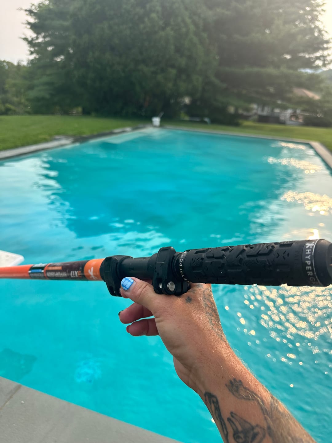 Customer photo review of HyperFusion / Swimming Pool Pole / High Impact Resistant