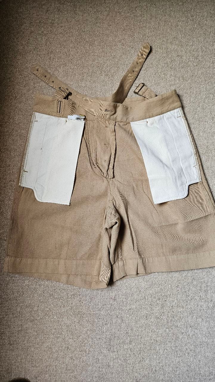 Customer photo review of British Army Cotton-Linen Gurkha Shorts - Natural