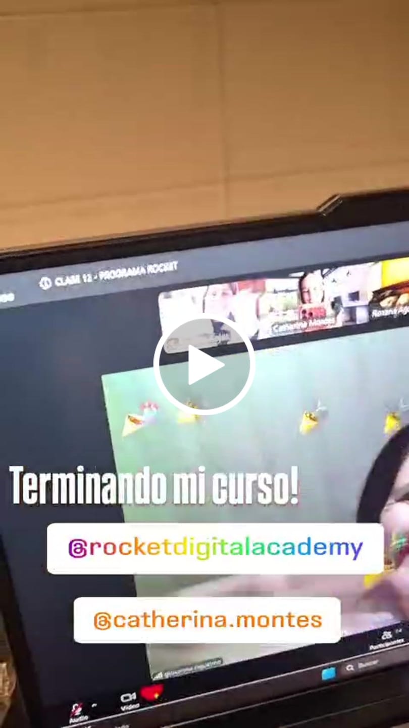 Customer video review of Programa Rocket 🚀 Ecommerce en Shopify
