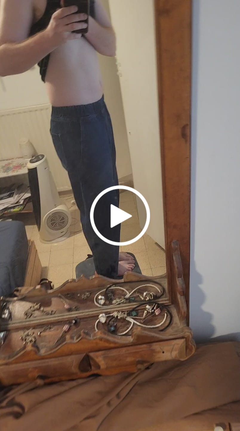 Customer video review of מכנסי פניני