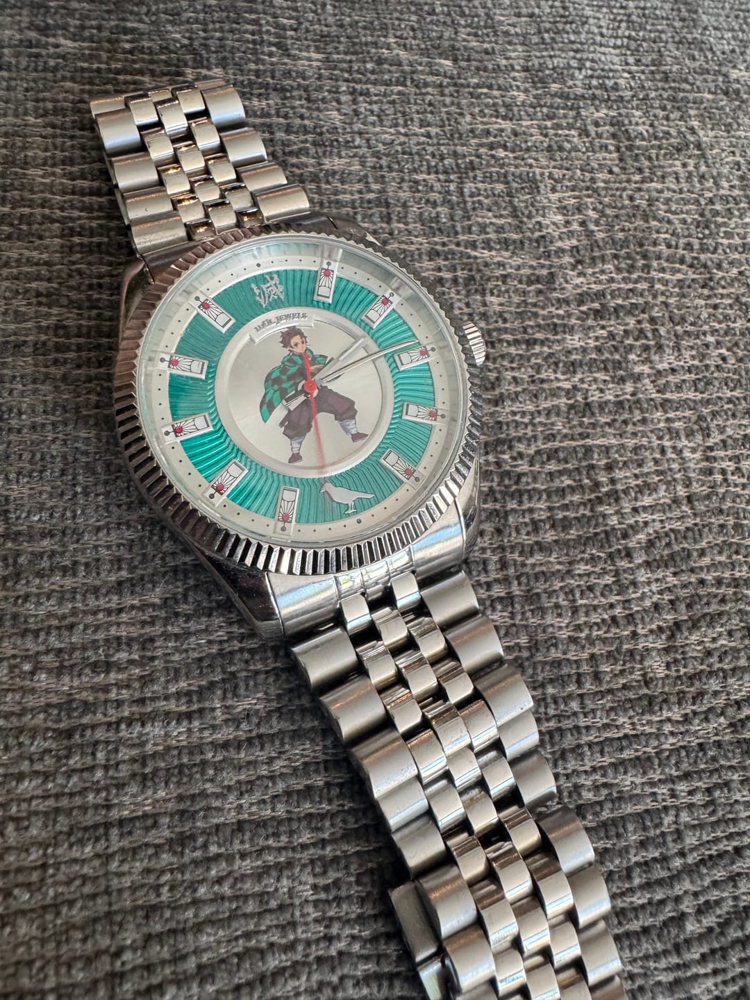 Customer photo review of Reloj Tanjiro Kamado | Demon Slayer: Kimetsu no Yaiba