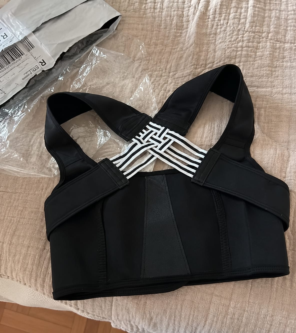 Customer photo review of Corretor de Postura Ergonómico WELL4FIT