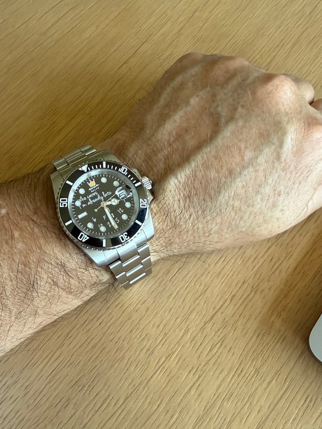 Customer photo review of HYDROCORE CLASSIC WATCH