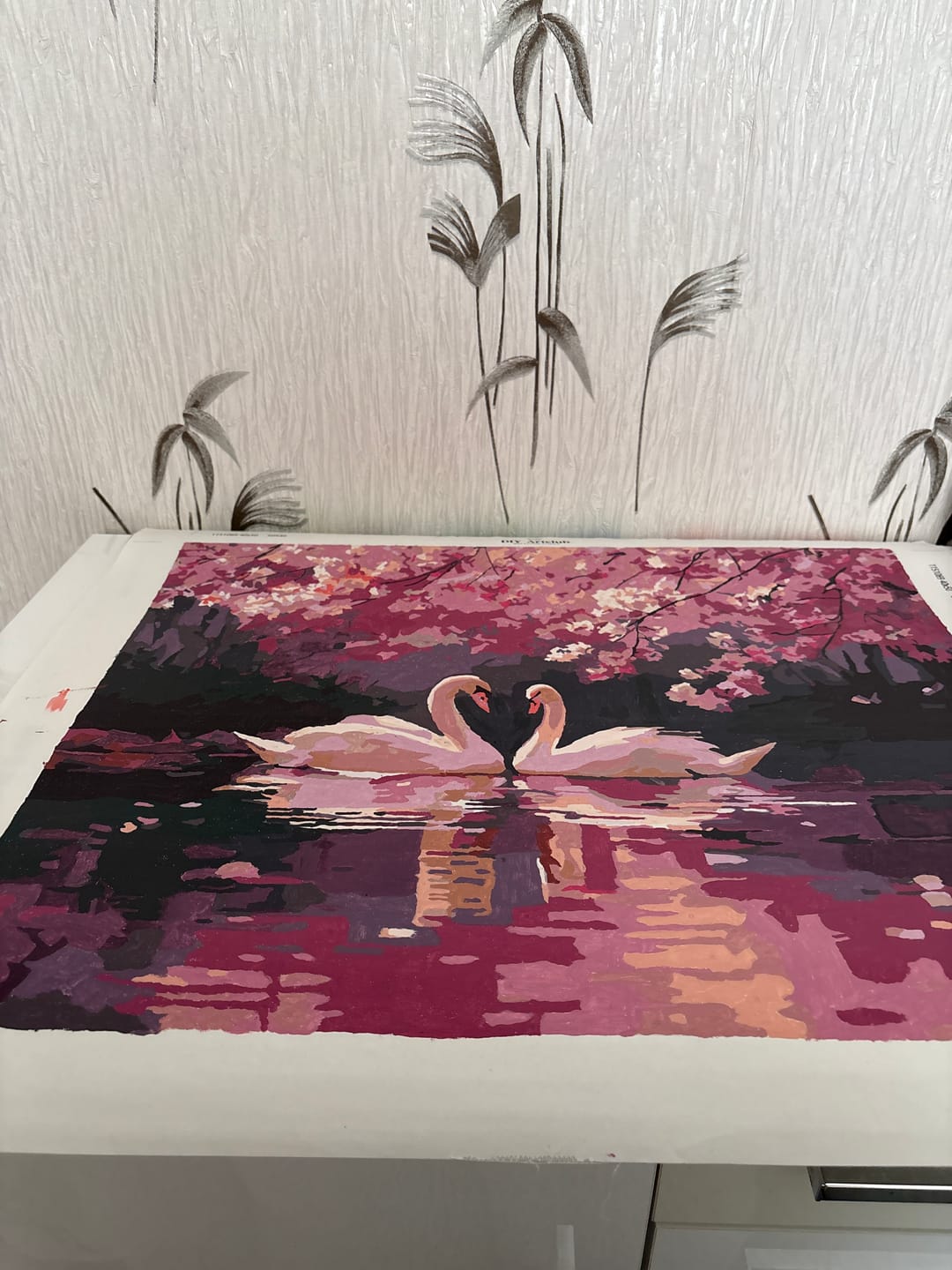 Customer photo review of A couple for life | Paint by Number