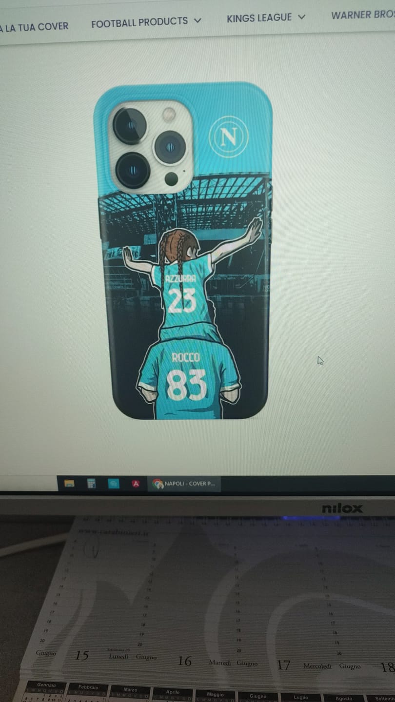 Customer photo review of NAPOLI - COVER PAPA' E FIGLIA