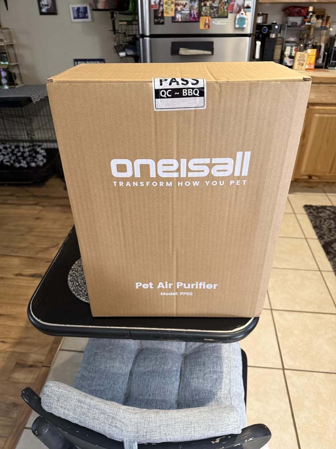 Customer photo review of Oneisall Luftreiniger für Haushalte mit Haustieren – beidseitiger Lufteinlass