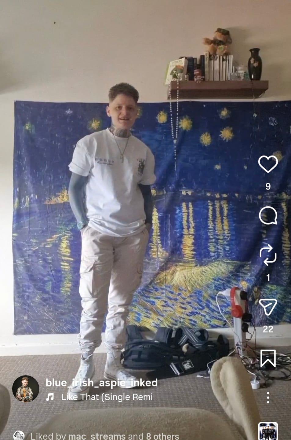 Customer photo review of Beige Cargo Pants