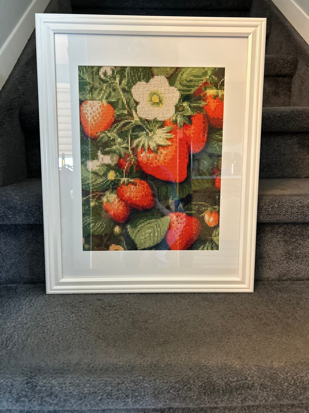 Customer photo review of Strawberry Delight (Diamond Painting)