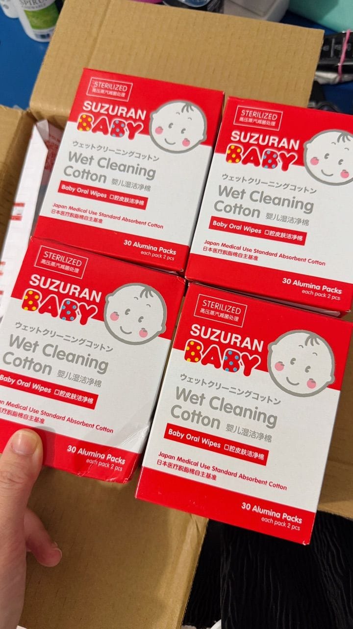 Customer photo review of Wet Cleaning Cotton 30 Sachets