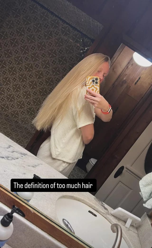 Customer photo review of Length Retention Bundle