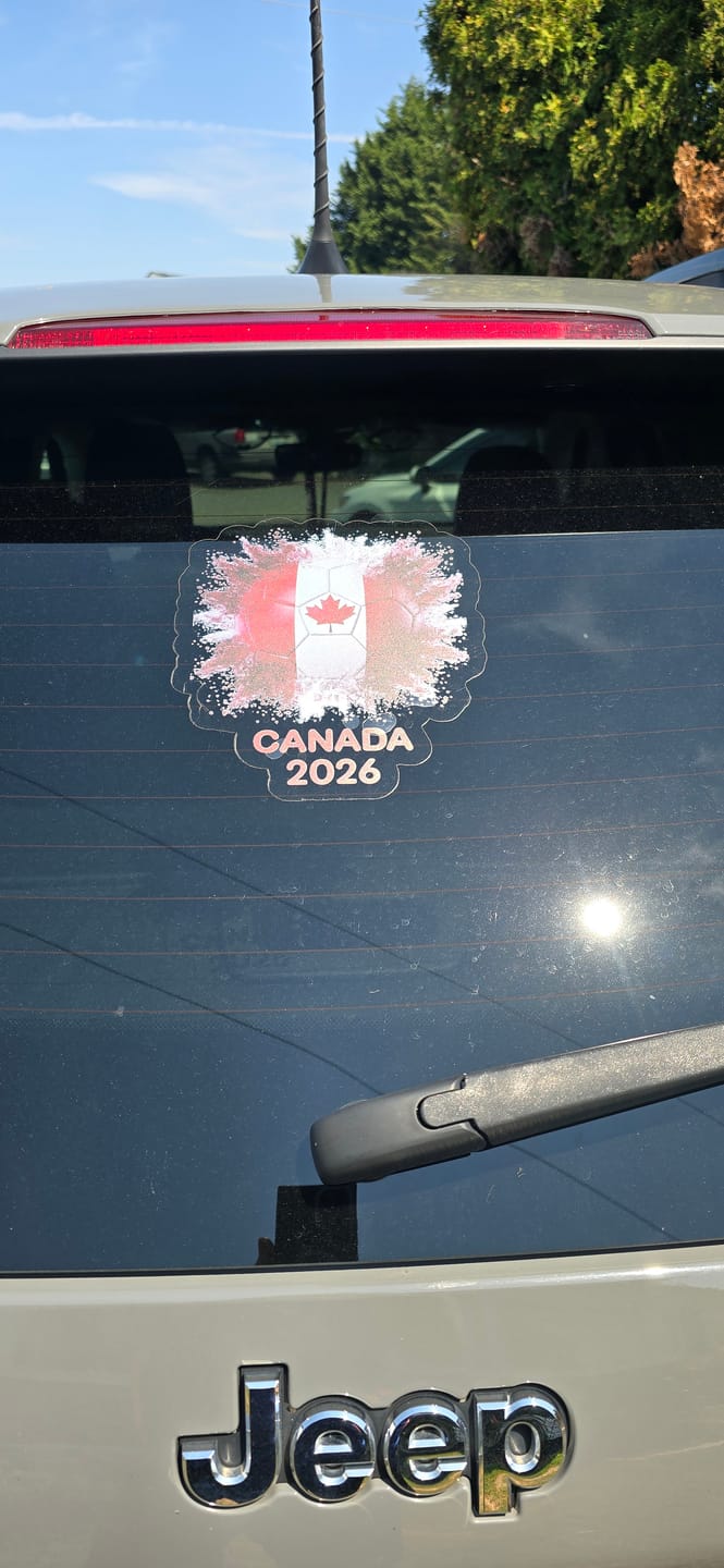 Customer photo review of Customized Vibrant Splash Soccer Decal With Country Flag - Summer Tournament Gift For Soccer Lover