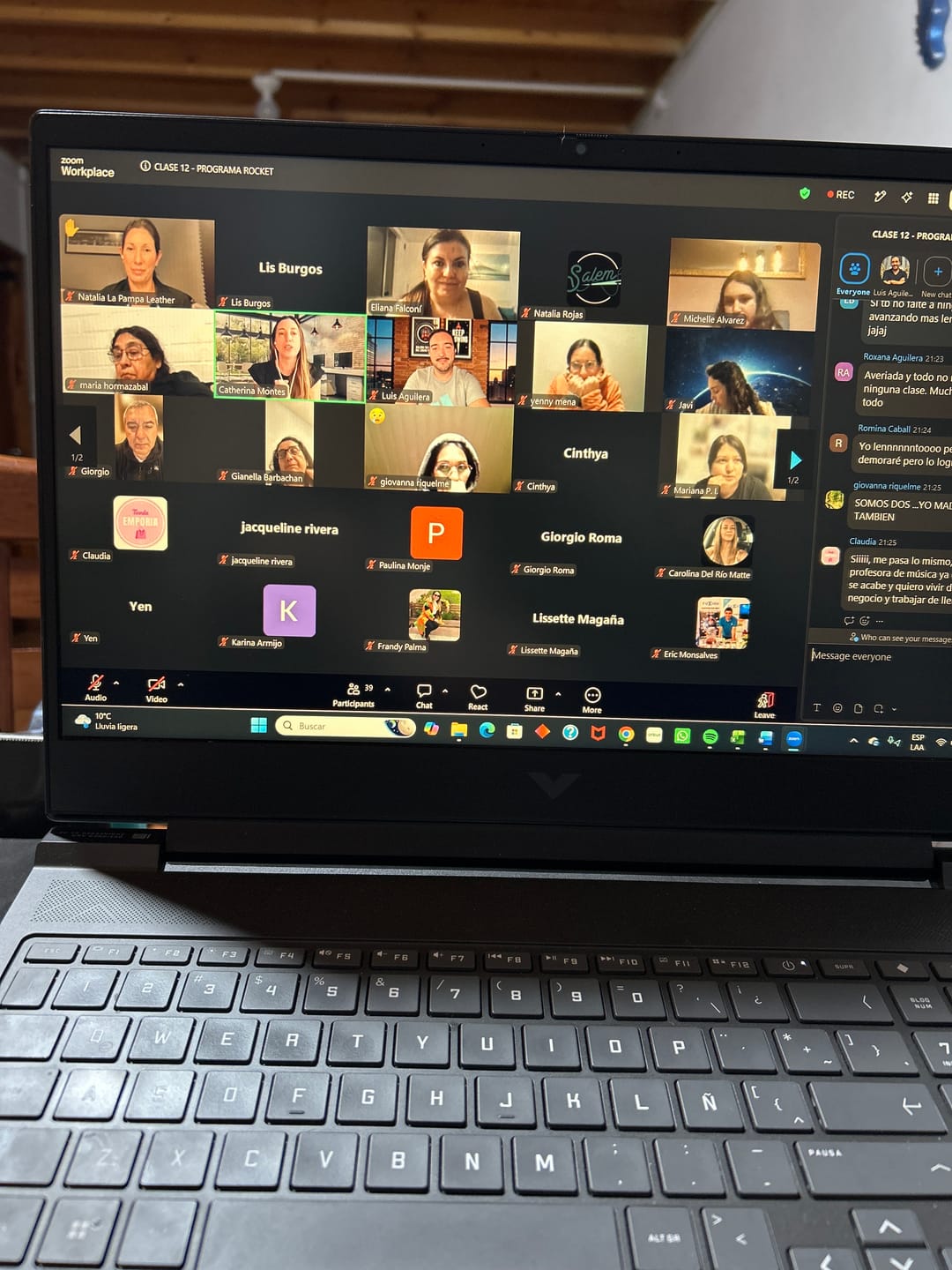 Customer photo review of Programa Rocket 🚀 Ecommerce en Shopify