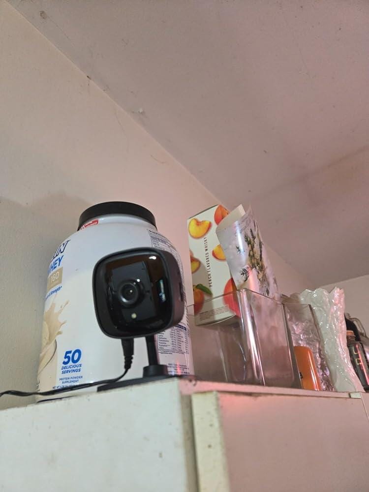 Customer photo review of Mini WiFi Security Camera with Night Vision – 1080P HD Wireless Nanny Cam