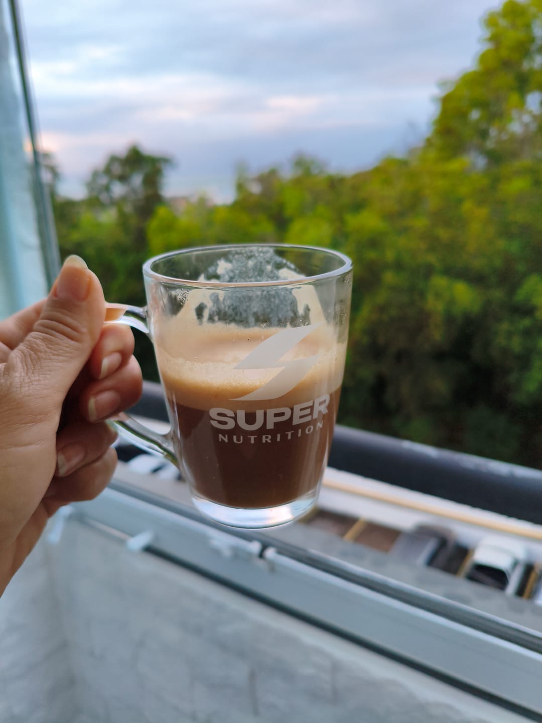 Customer photo review of Supercafé Cinnamon Roll