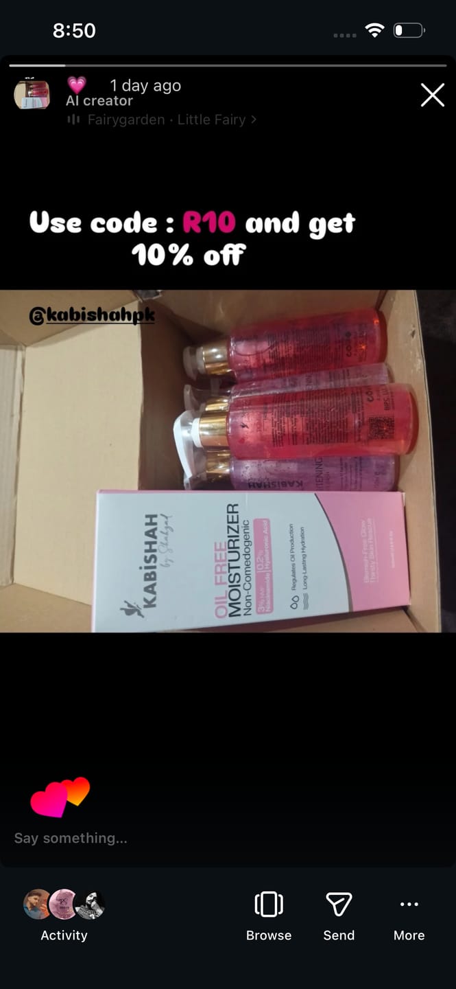 Customer photo review of Special Radiance Kit