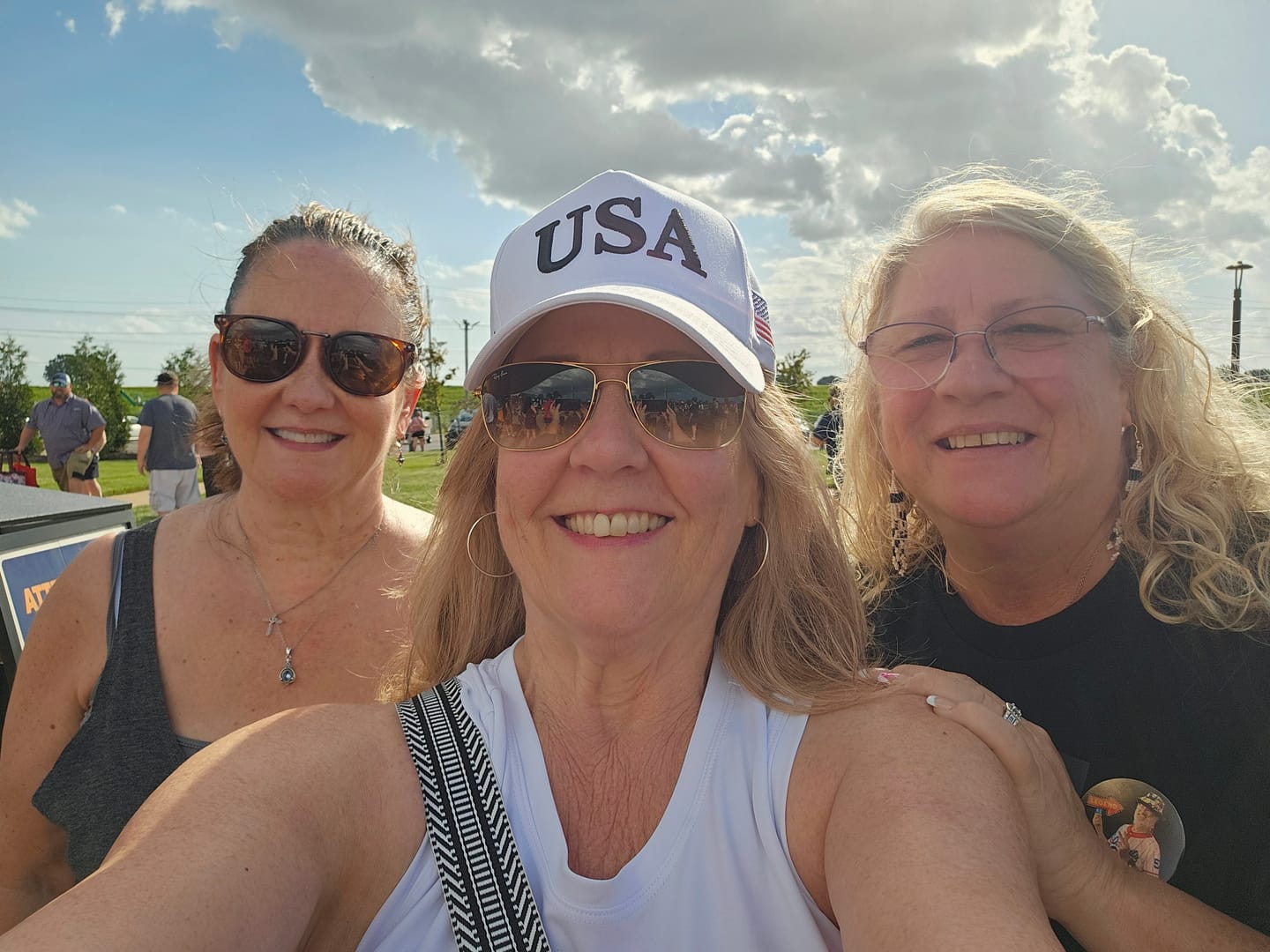 Customer photo review of USA 250th Anniversary Hat (1776–2026) — U.S.A. Embroidered Semiquincentennial Cap