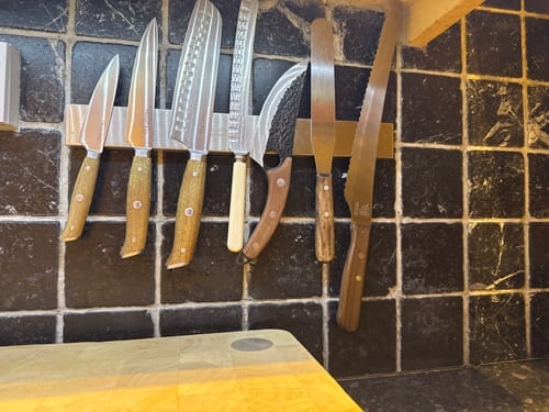 Customer photo review of Japanese bread knife