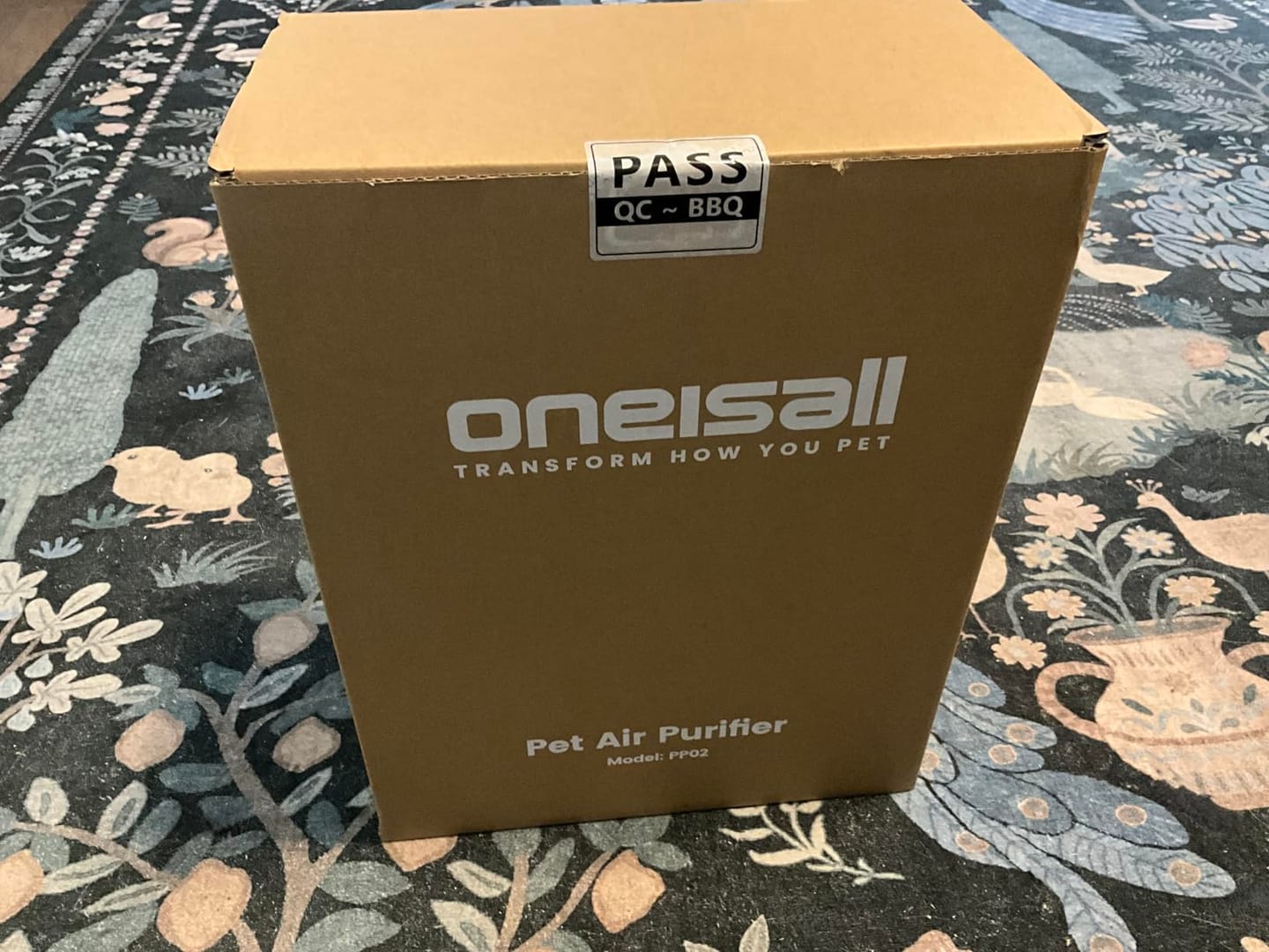 Customer photo review of Oneisall Luftreiniger für Haushalte mit Haustieren – beidseitiger Lufteinlass
