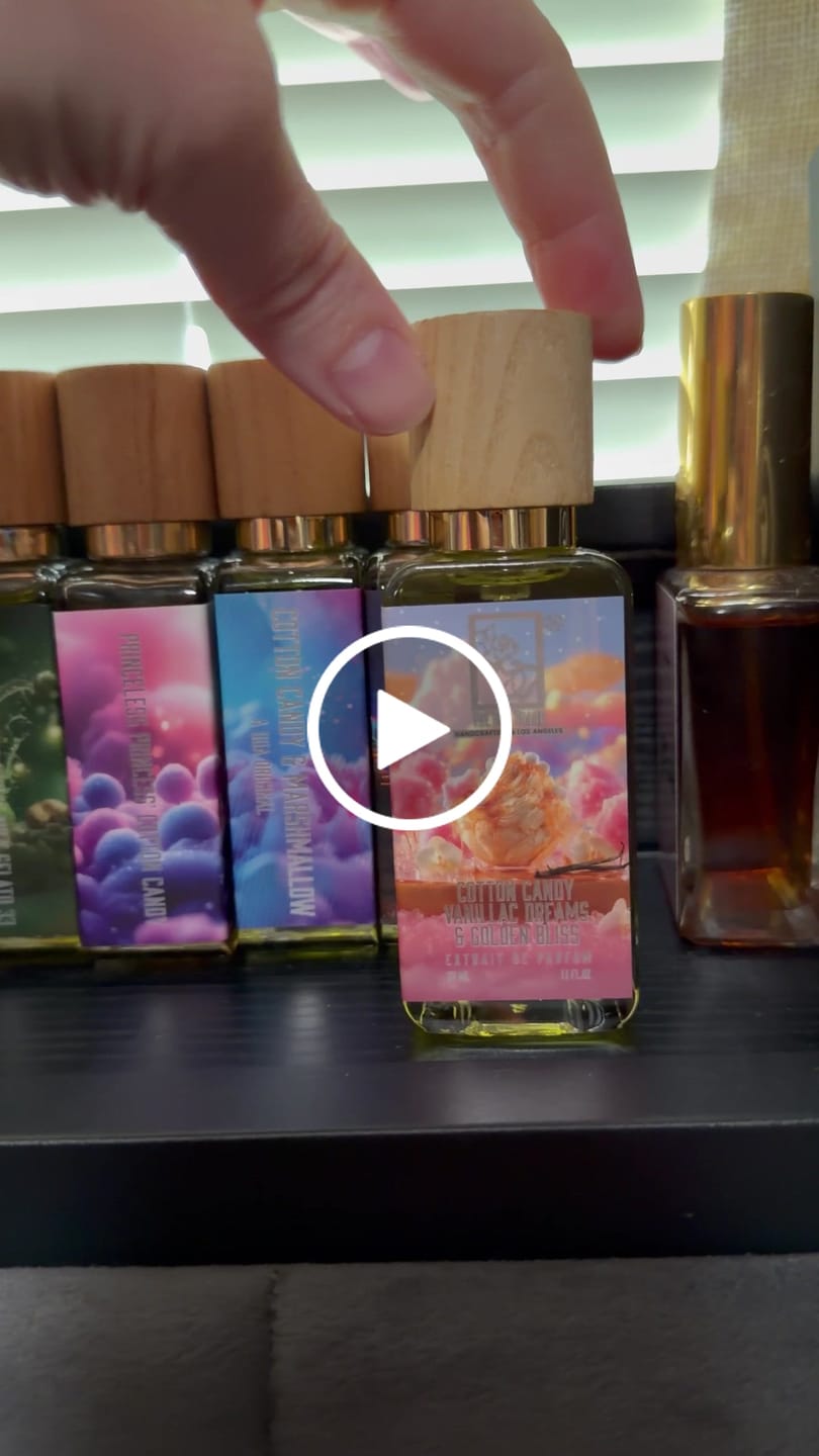 Customer video review of Cotton Candy Vanillac Dreams & Golden Bliss