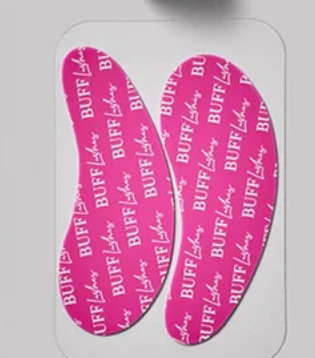Customer photo review of Silicone Eye Pads - Pink