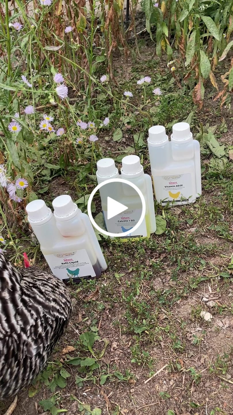 Customer video review of Calcifit + D3  für stabile Eischalen und ausgeglichenes Wachstum