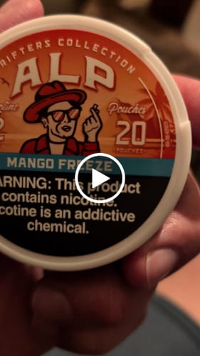 Customer video review of Drifters Lemon Raspberry Nicotine Pouches