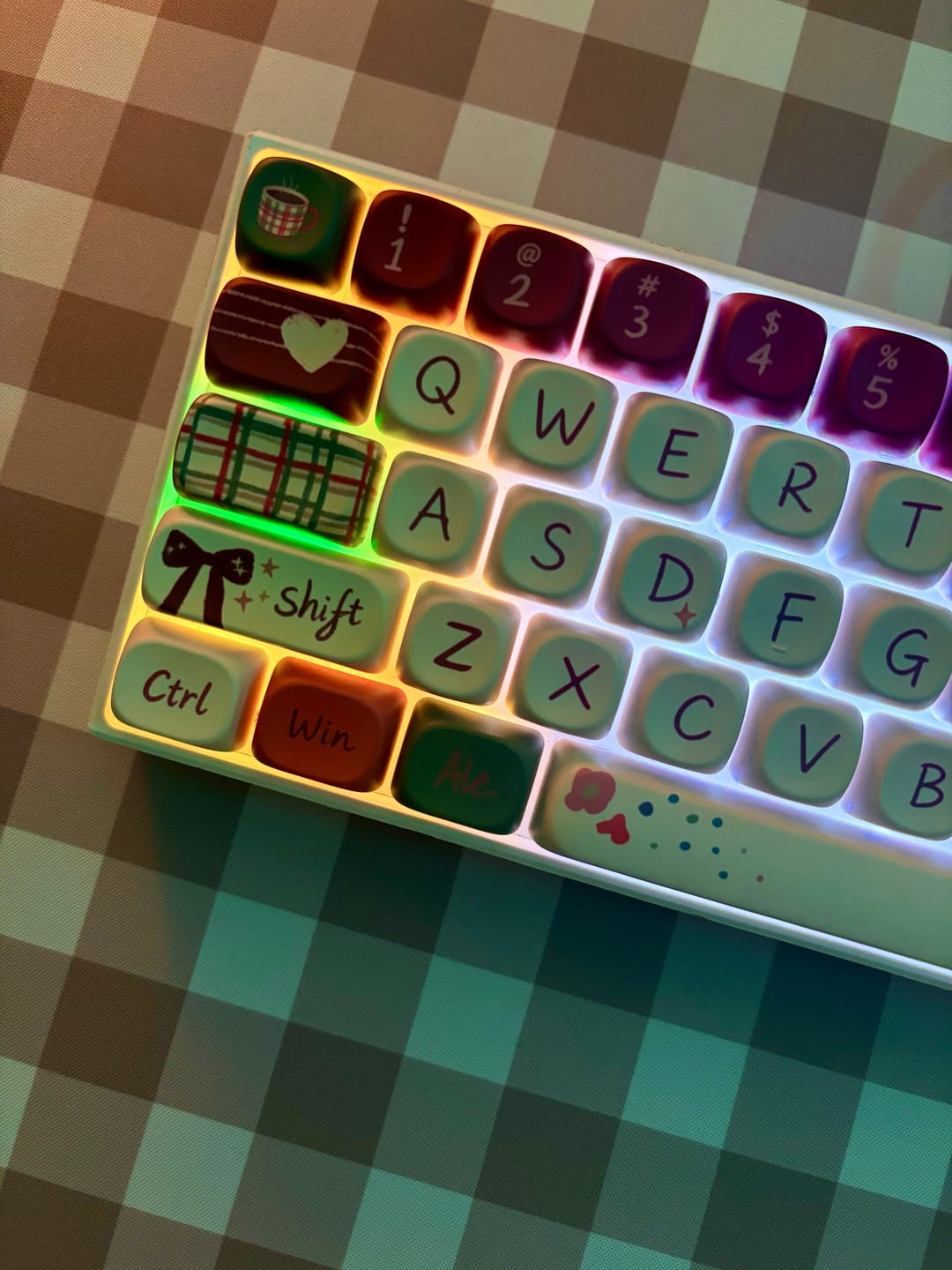 Customer photo review of KiiBOOM All My Faves Keycap Set