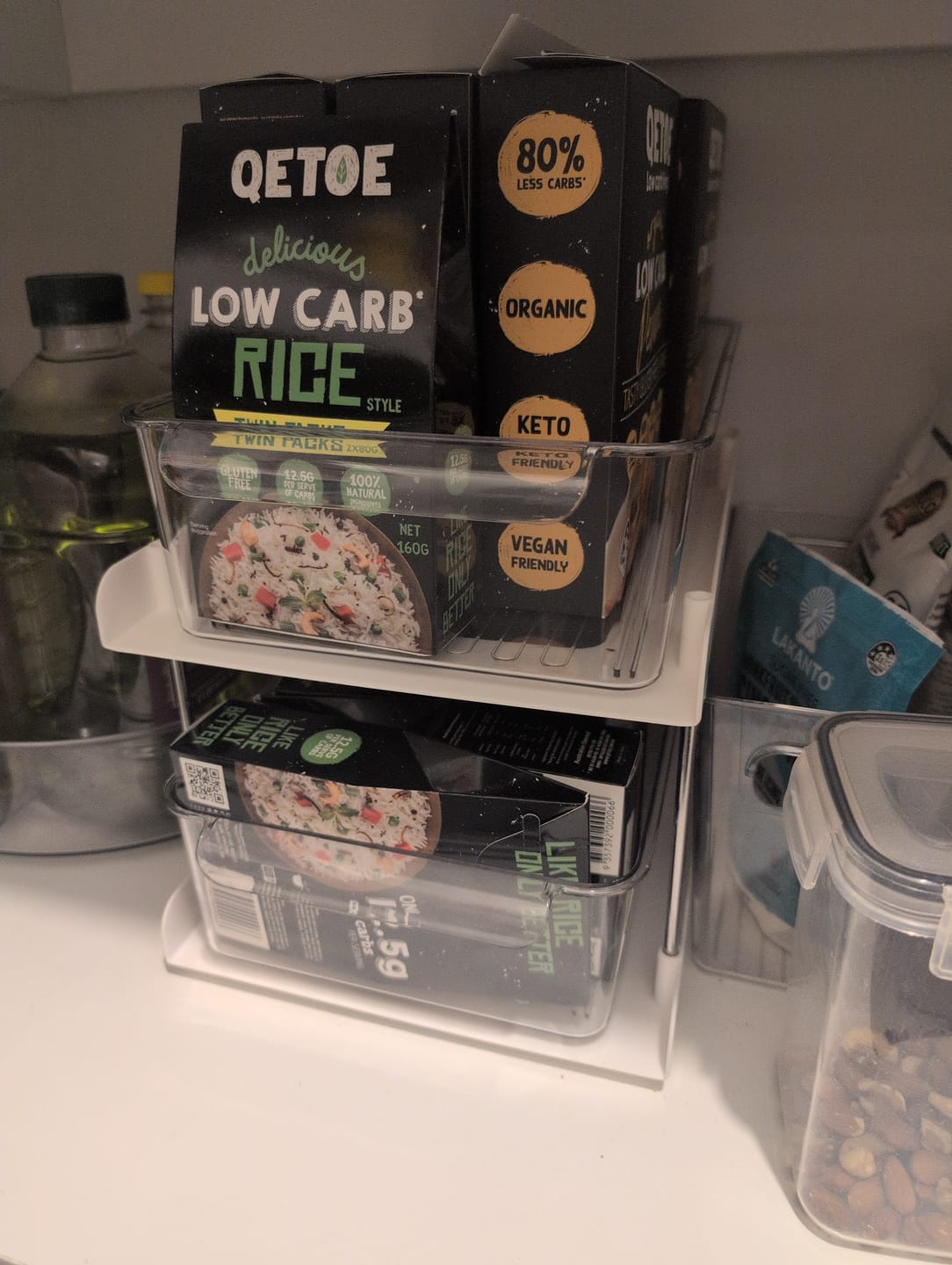 Customer photo review of Qetoe Low Carb Rice BULK VALUE 10 X TWIN PACKS