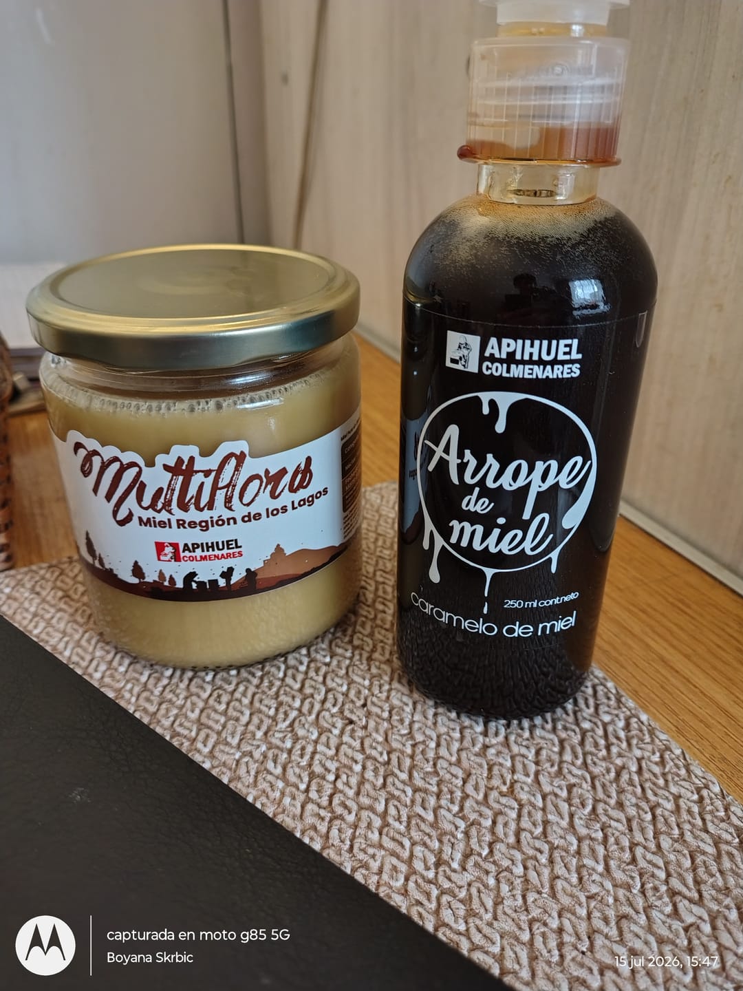 Customer photo review of Arrope de Miel para cocina