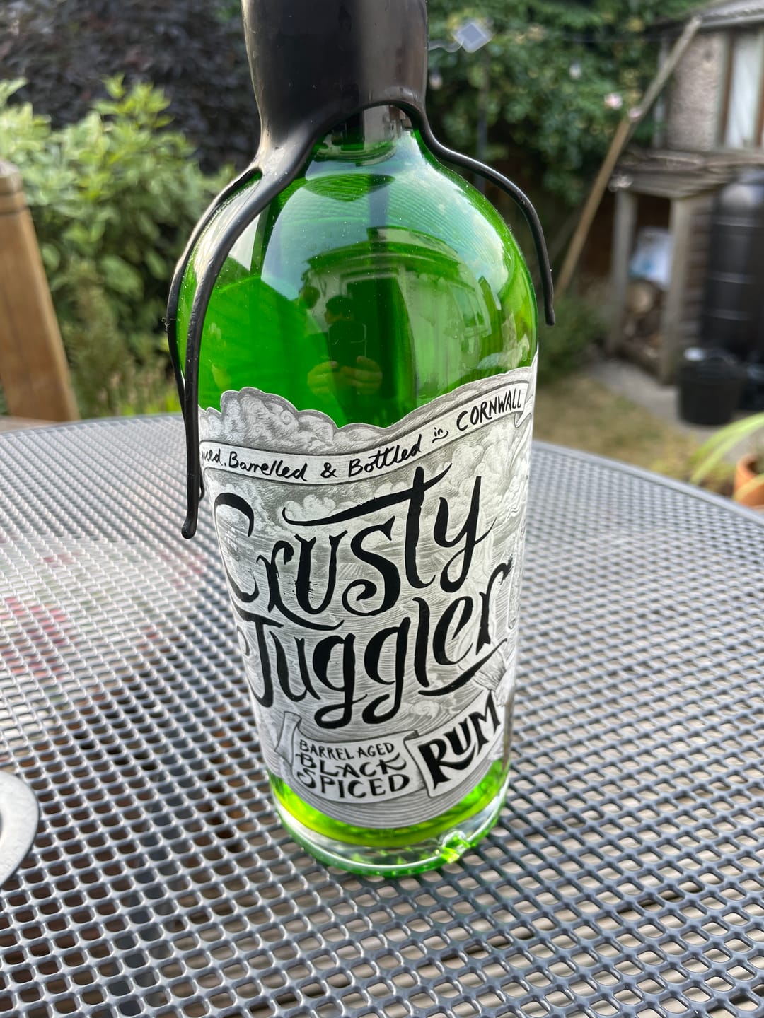 Customer photo review of Crusty Juggler Barrel Aged Black Spiced Rum