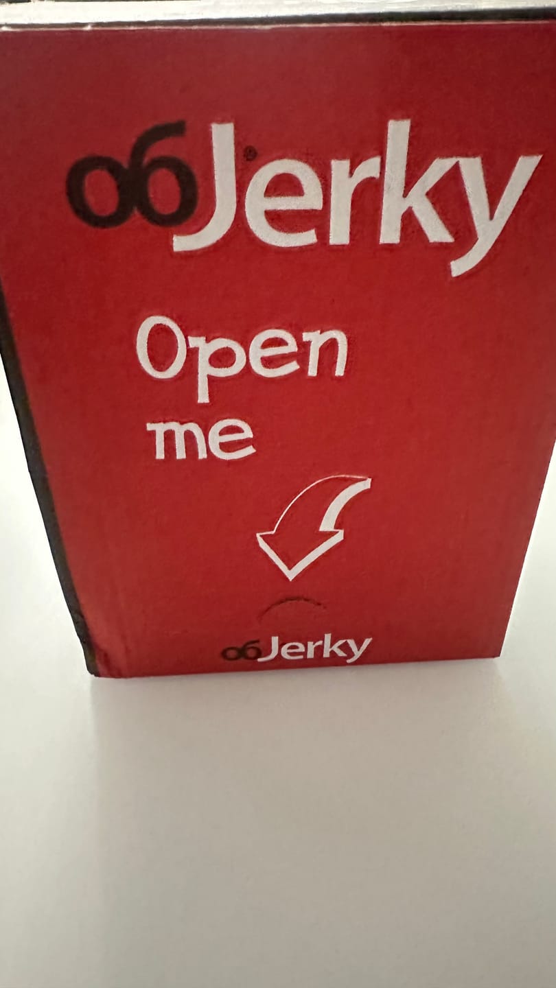 Customer photo review of ObJerky Яловичина техаська в'ялена для наших Героїв, 50 гр.