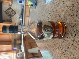Customer photo review of Buffalo Trace Bourbon Whiskey 6 Pack