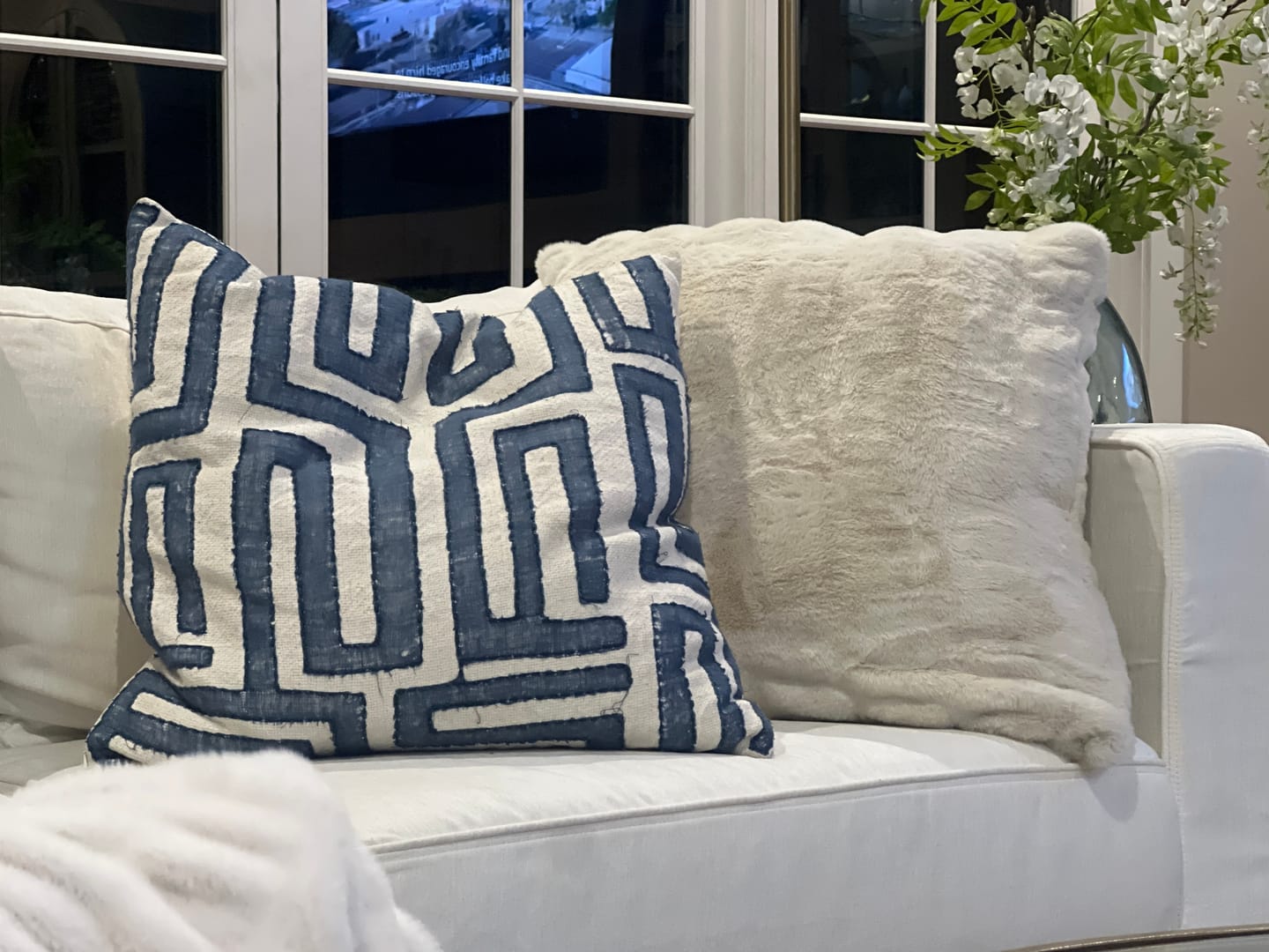 Customer photo review of Hugs Ancient Scroll Sham