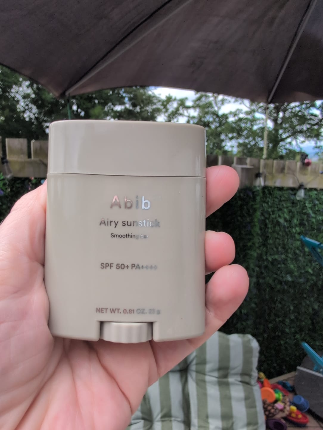 Customer photo review of Airy sunstick Smoothing bar