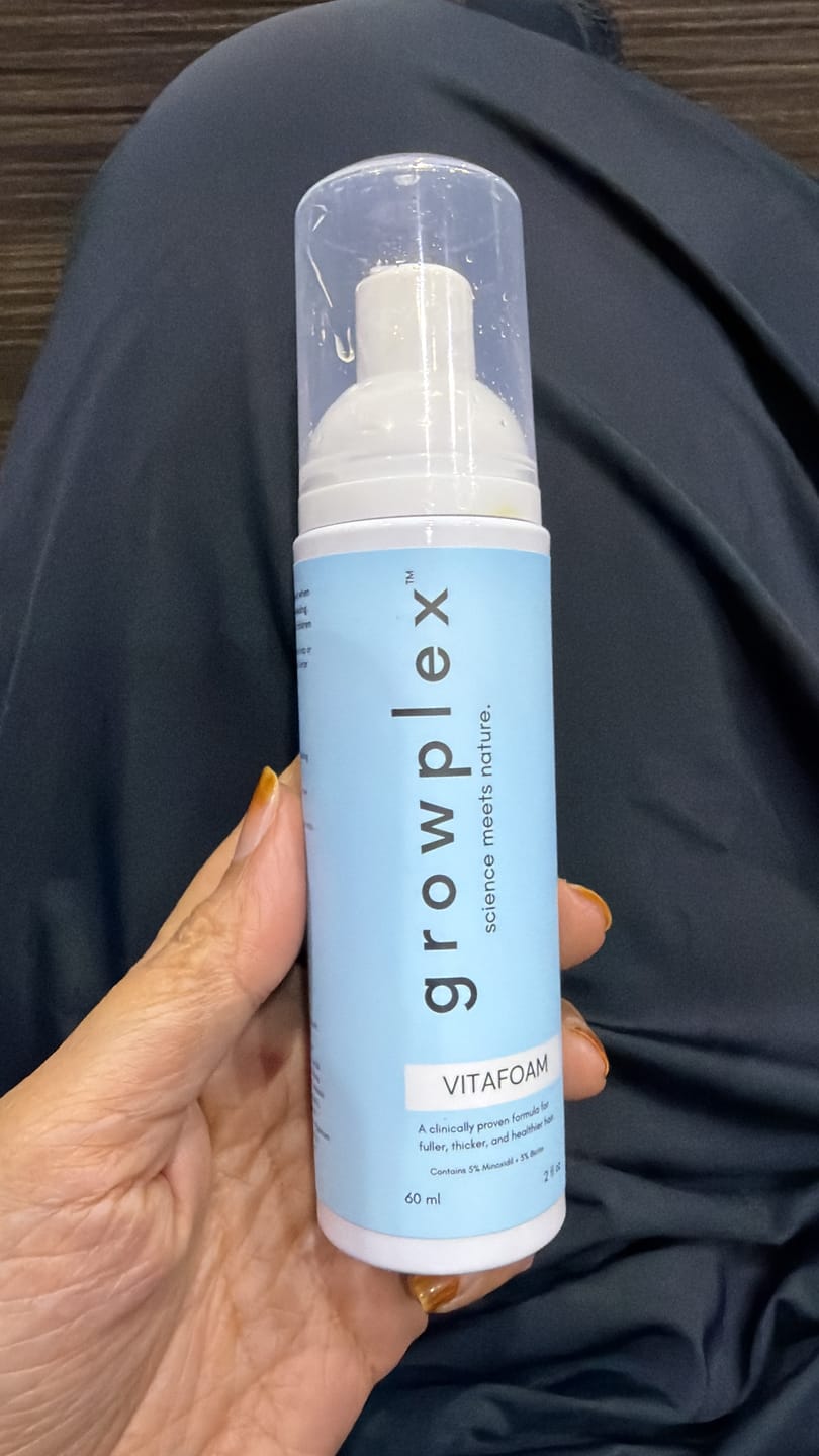 Customer photo review of VITAFOAM ™ Hair Growth Formula