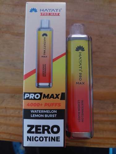 Customer photo review of Hayati Pro Max 4000 - Puff Jetable / Vape Disposable -  0% nicotine