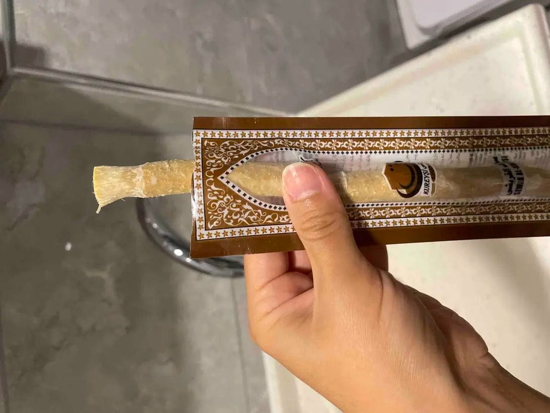 Customer photo review of Doğal Misvak Diş Fırçası