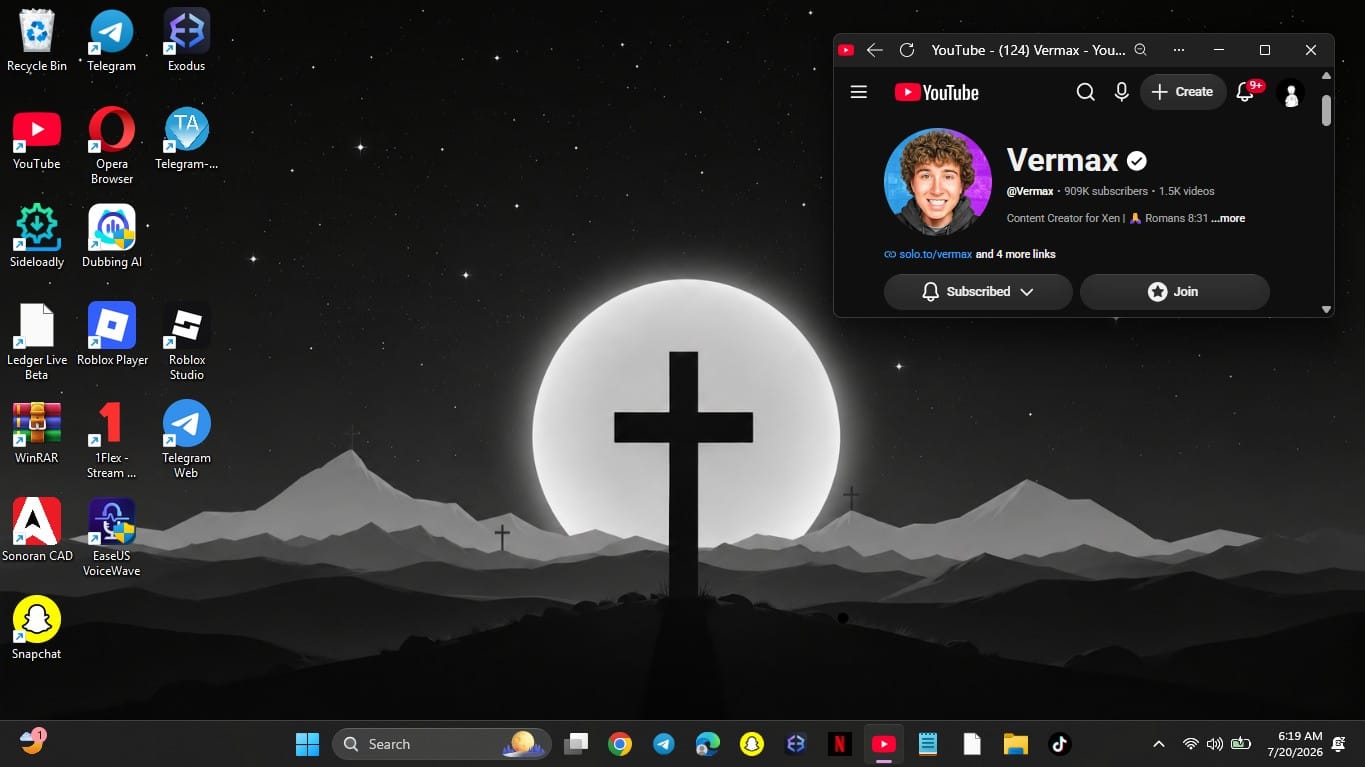 Customer photo review of Cross Wallpaper Bundle